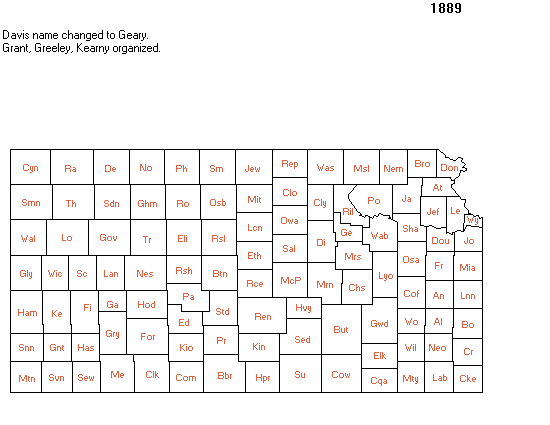 Kansas County Abbreviations Map Kansas County Maps And Atlases Kansas County Abbreviations Map Kansas County Maps And Atlases