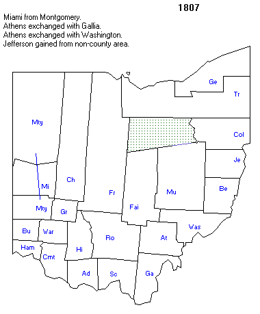 Ohio County Formation Map Ohio County Maps And Atlases