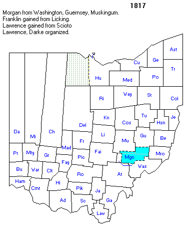 Ohio County Formation Map Ohio County Maps And Atlases