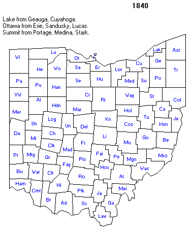 Ohio County Formation Map Ohio County Maps And Atlases