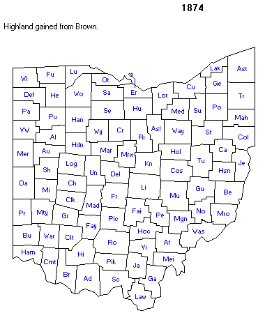 Ohio County Formation Map Ohio County Maps And Atlases