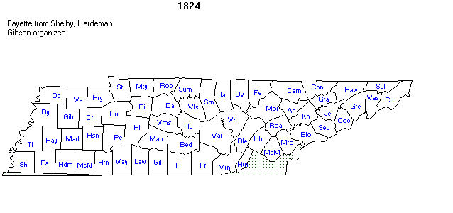 Tennessee Counties Map 1800 Tennessee County Maps And Atlases Tennessee Counties Map 1800 Tennessee County Maps And Atlases
