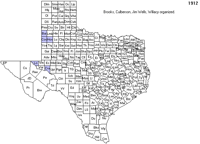 1856 TEXAS MAP TX CULBERSON DALLAM DALLAS DAWSON DEAF SMITH DELTA DENTON COUNTY 