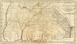 1795 Map of Georgia Map