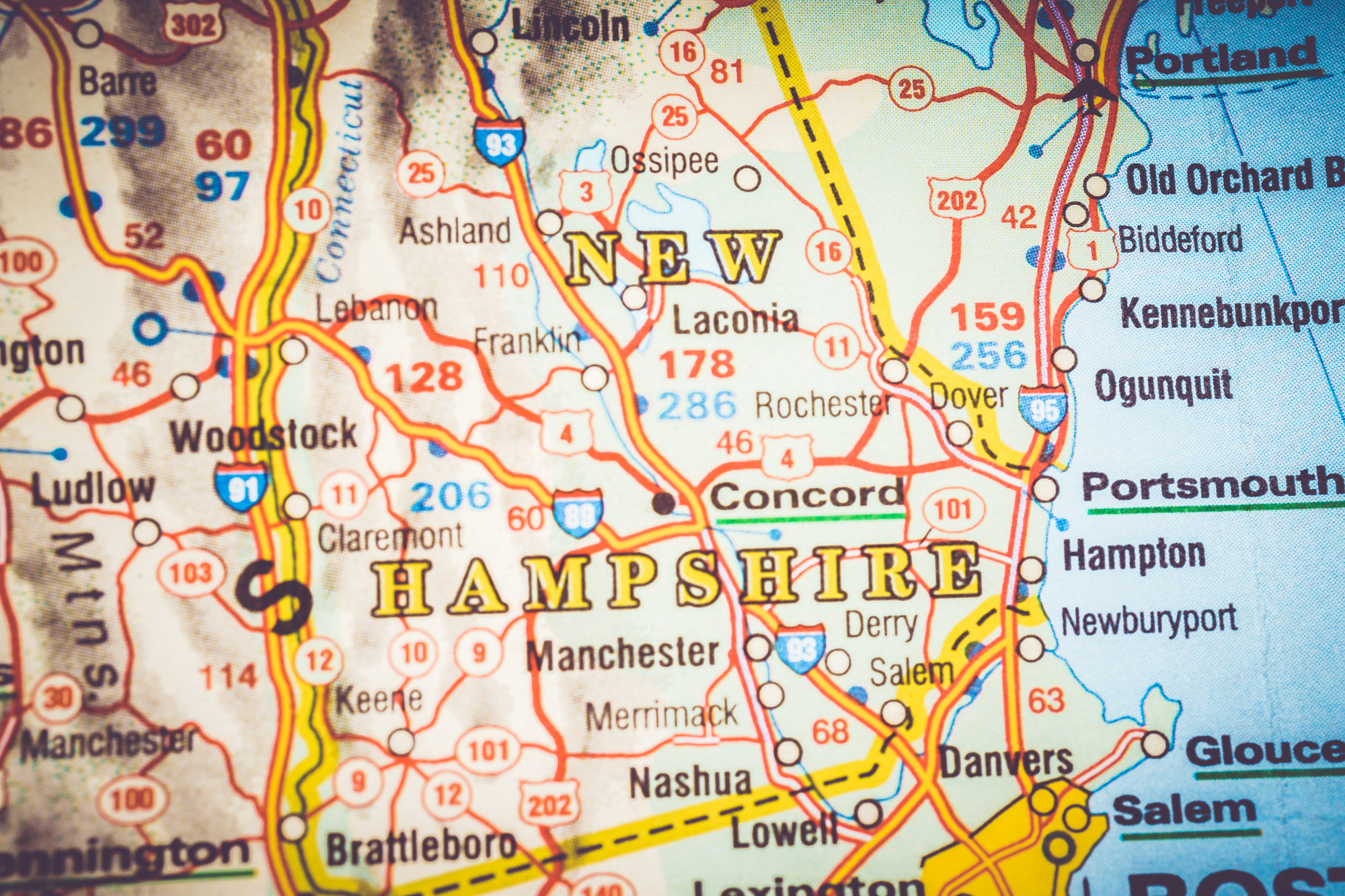 Maps of New Hampshire
