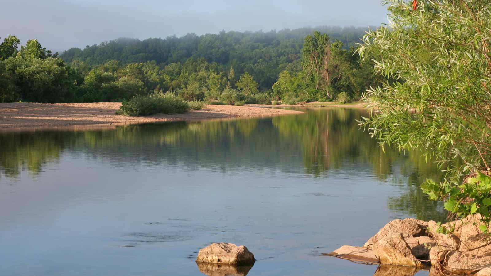 Arkansas Lakes and Rivers Map: Geographical Twists and Turns 4 Black River