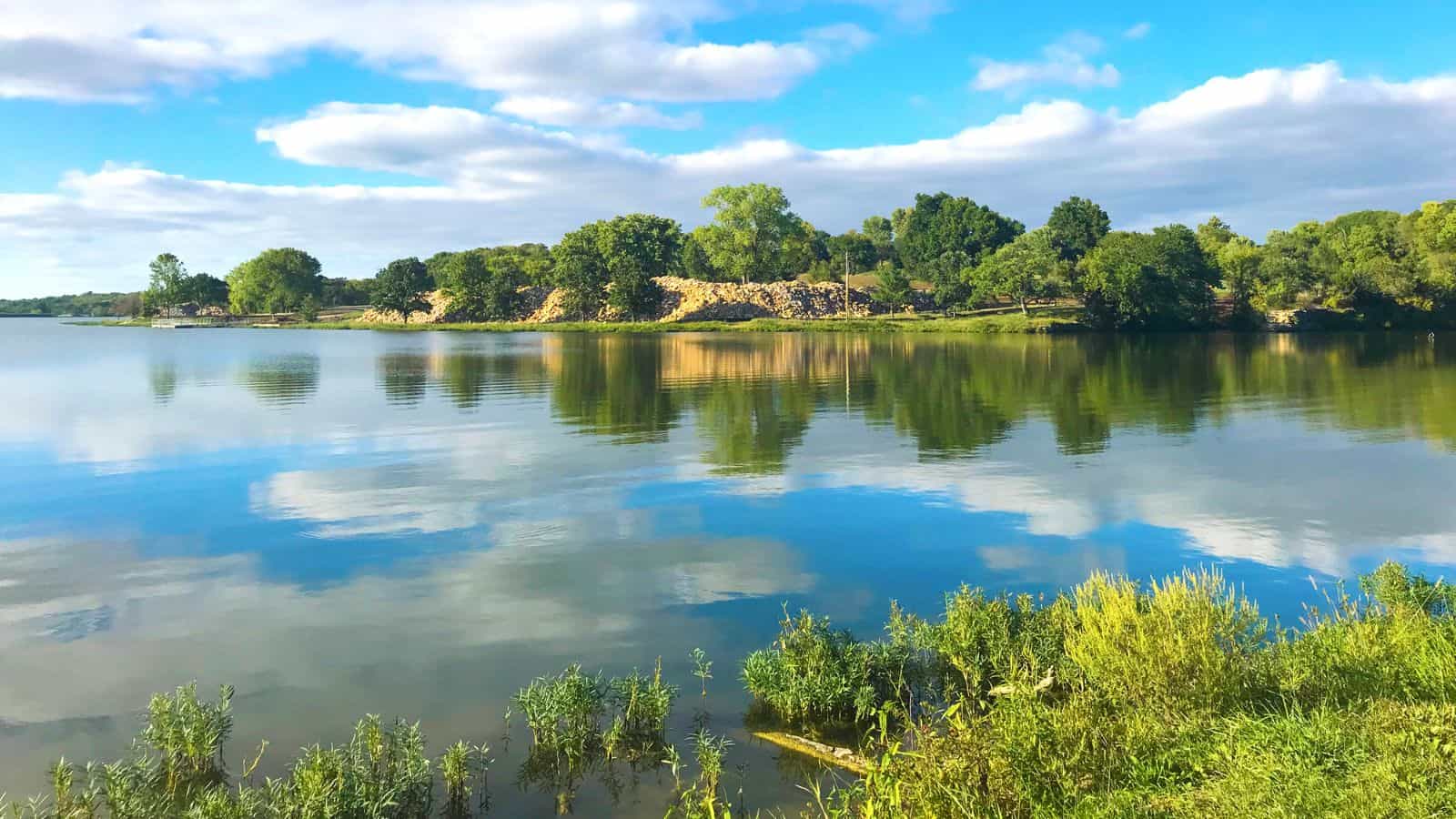 Kansas Lakes and Rivers Map Full Guide