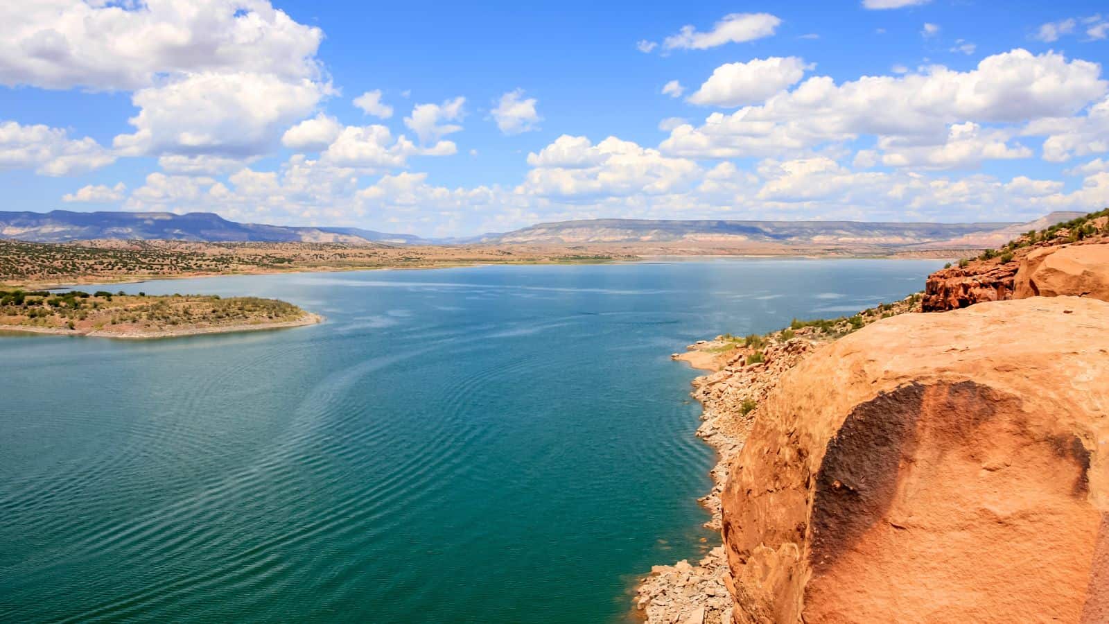New Mexico Lakes and Rivers Map: Enchanted Waterways