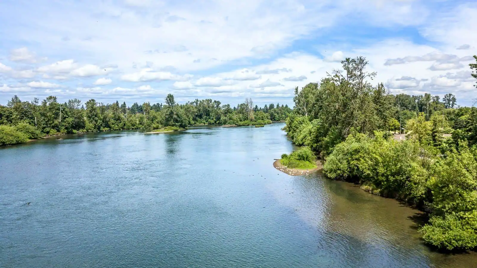 Oregon Lakes and Rivers Map