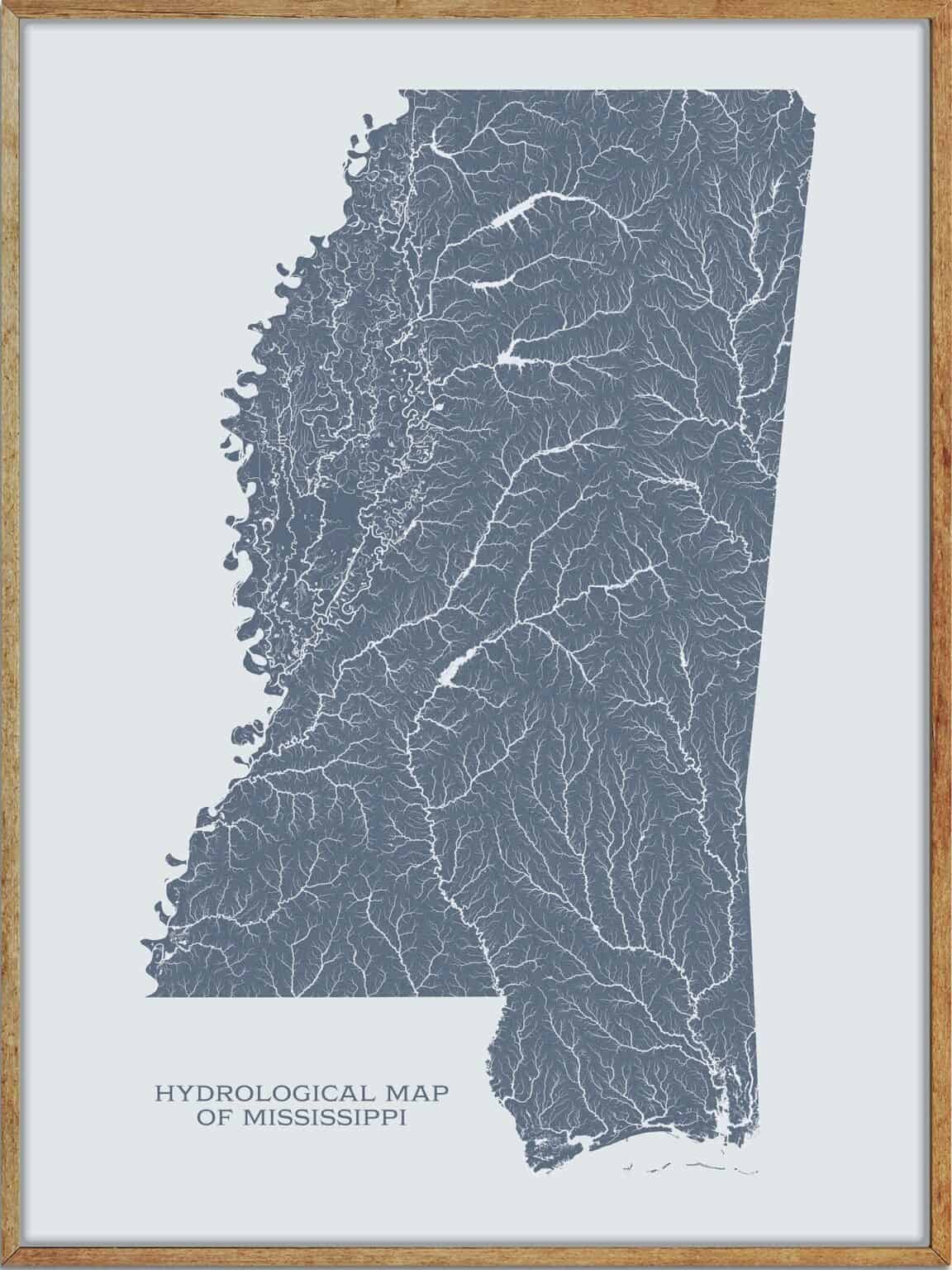 Mississippi Lakes and Rivers Map: Beautiful Waterways