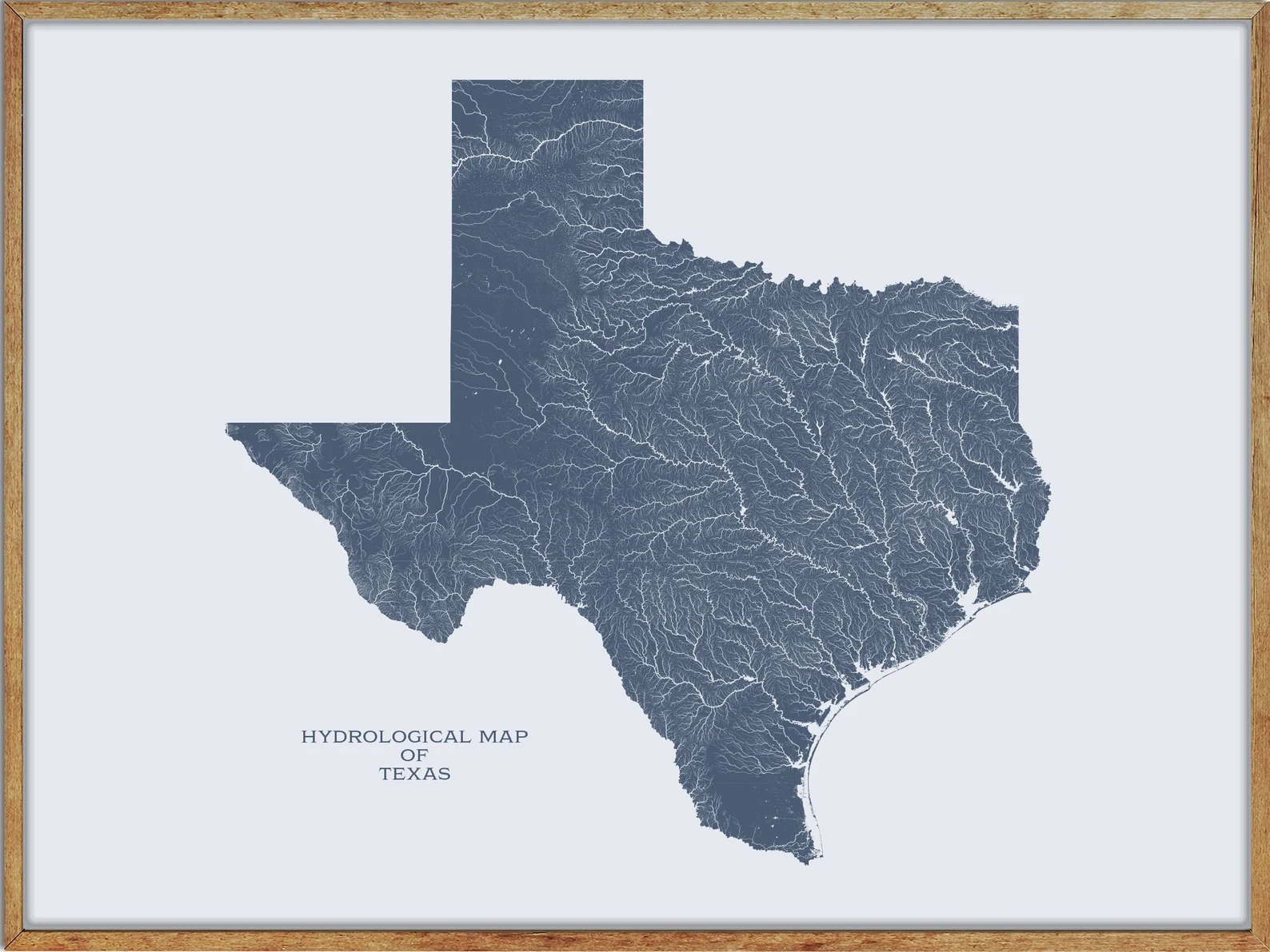 Texas Lakes and Rivers Map: Stunning Lone Star Waterways 1 Printable Texas Lakes and Rivers Map