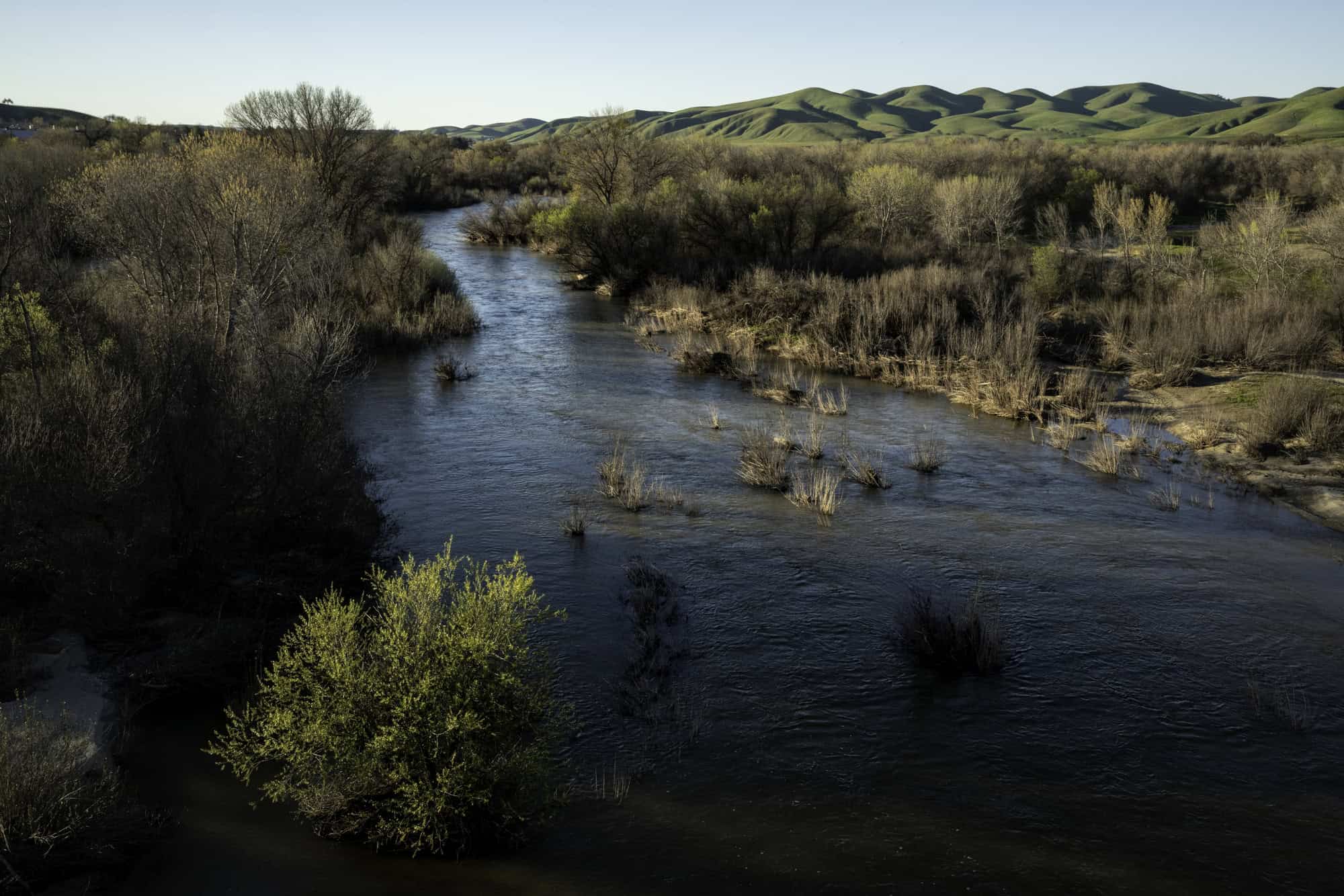California Lakes and Rivers Map: Astounding Geography 6 california Salinas River