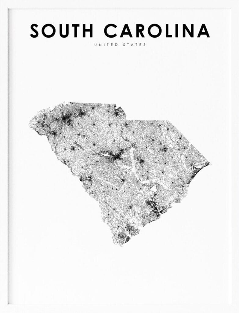 South Carolina Map With Cities and Highways: Urban Guide
