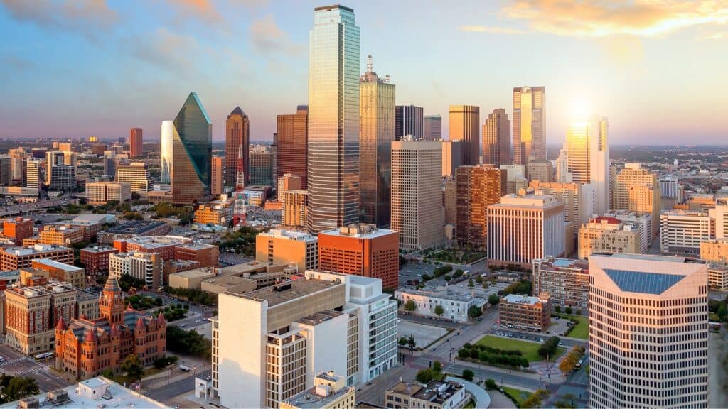 Texas Map With Cities and Highways