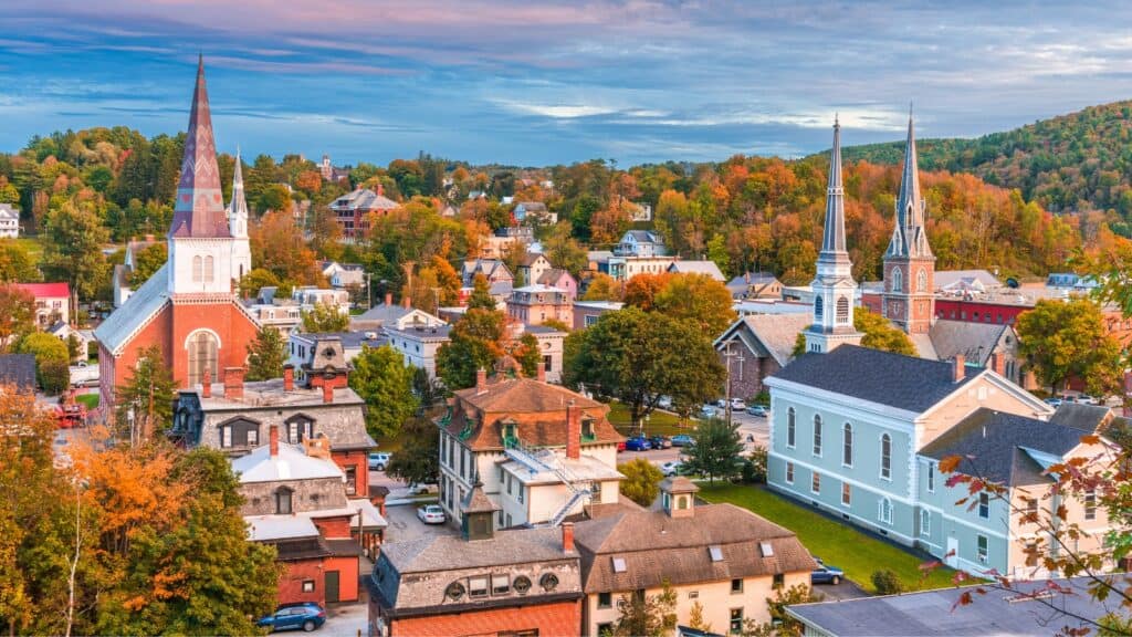 Vermont Map With Cities and Highways