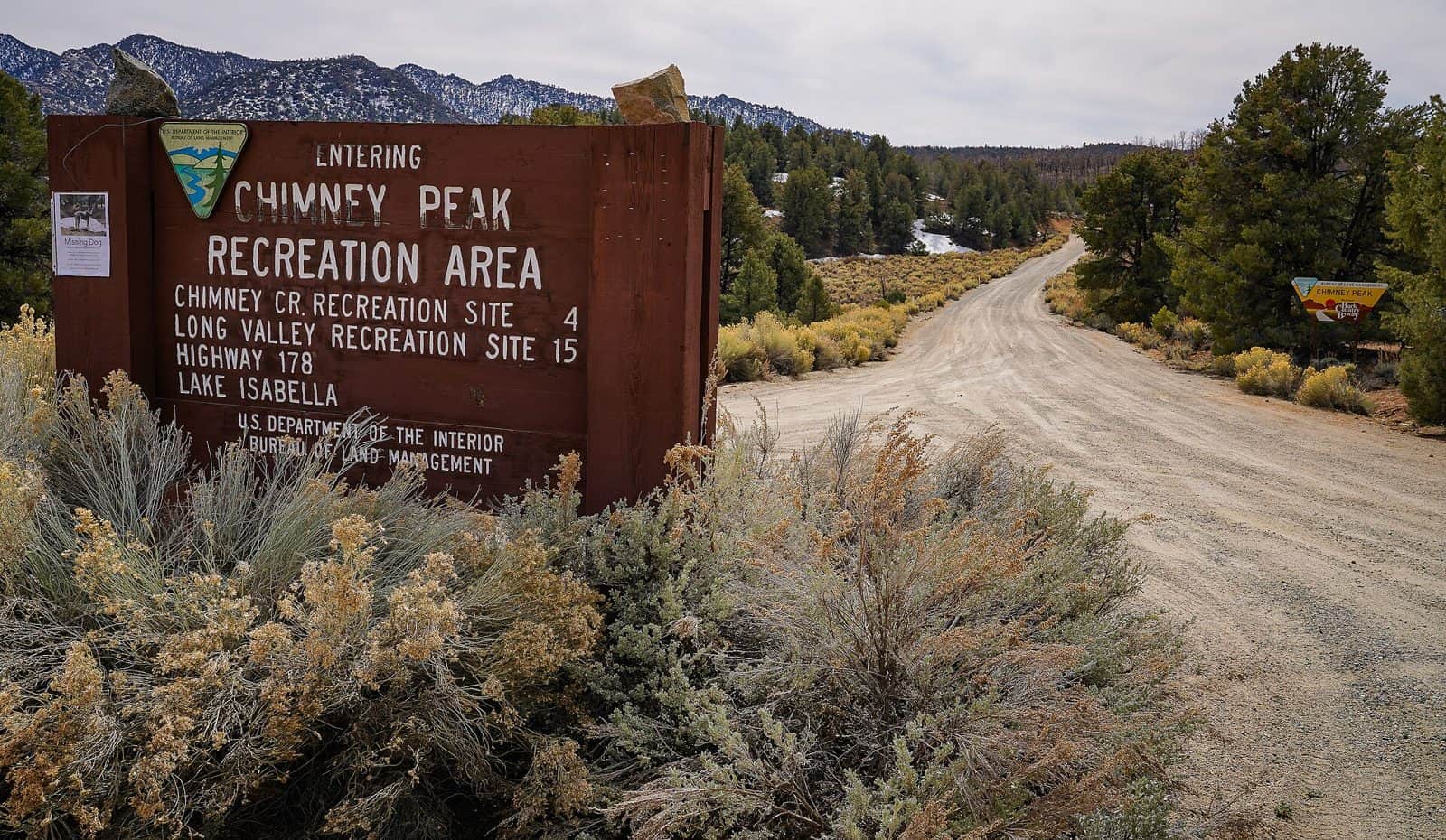Chimney Peak Recreation Area