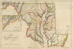 1814 Atlas Map of Maryland