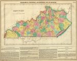 1822 Map of Kentucky