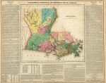 1822 Map of Louisiana