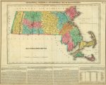 1822 Map Of Massachusetts