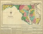 1822 Map of Maryland