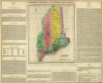 1822 Map of Maine