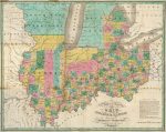 1827 Map of Michigan