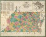 1827 Map of Virginia and Maryland