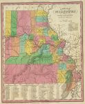 1836 Atlas Map Of Missouri