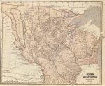 1845 Map Of Iowa