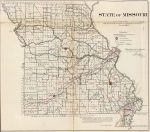 1866 Map of Missouri