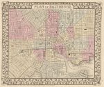 1880 Plan of Baltimore