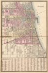 1880 Map of Chicago