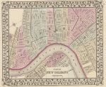 1880 Plan of New Orleans