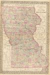 1880 Map of Missouri