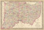 1880 Map Of Indiana